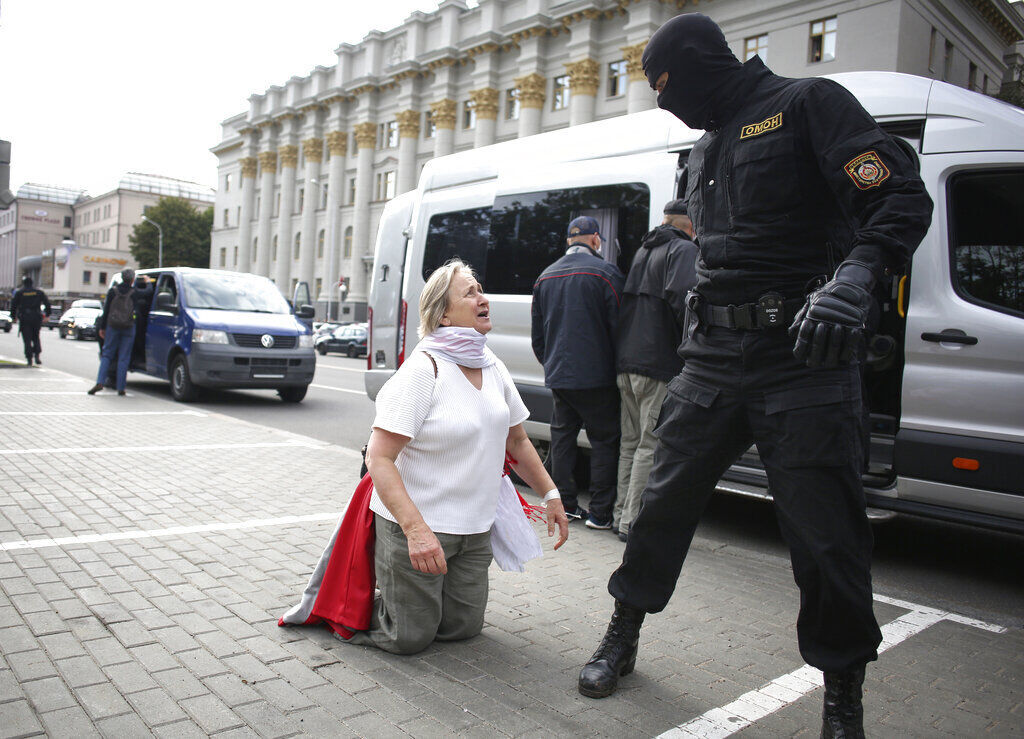 APTOPIX Belarus Protests